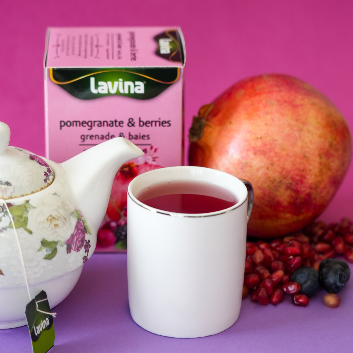 Lavina Herbal & Fruit Tea collection – natural infusions