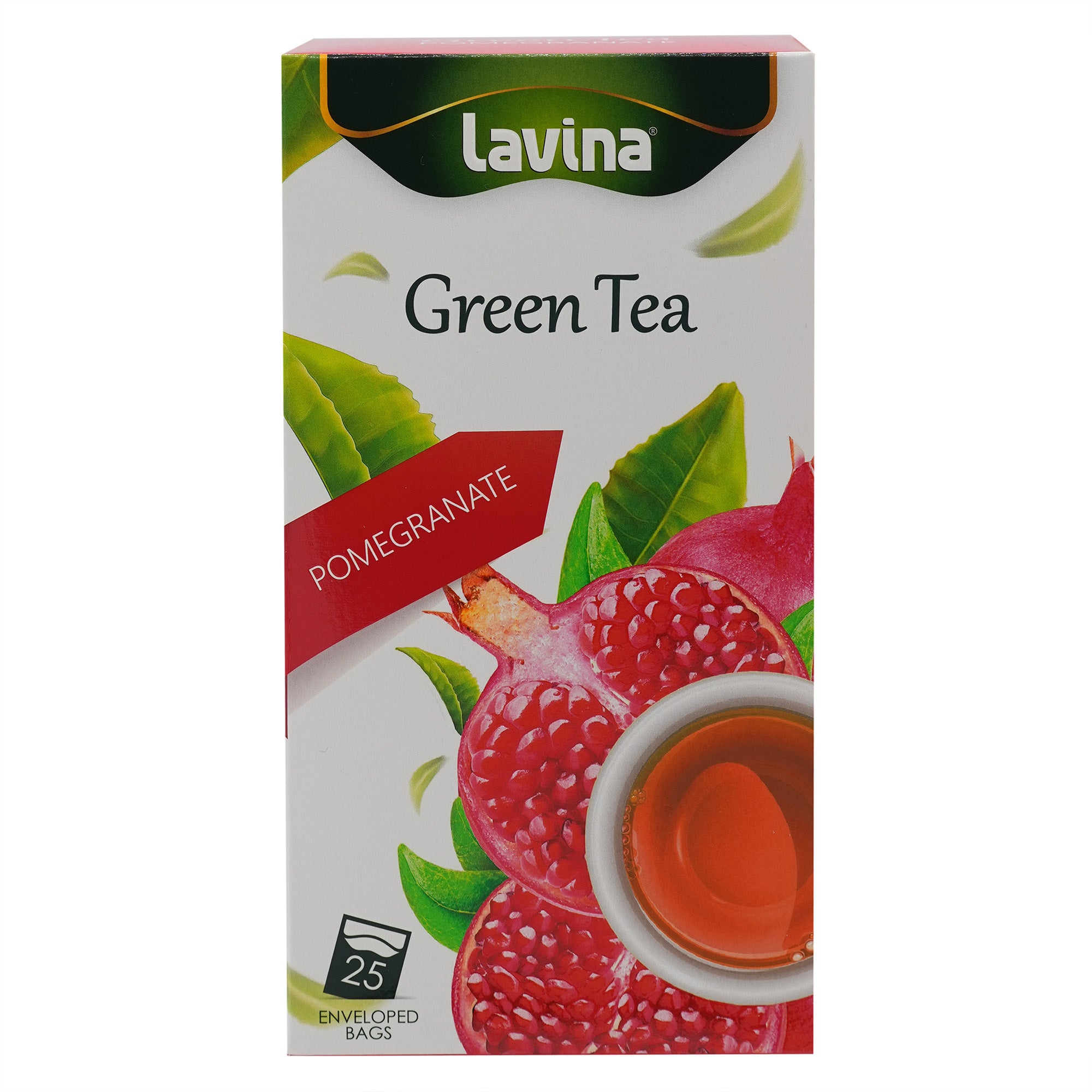 Green Tea Pomegranate 25 Tea Bag: A Burst of Exotic Flavors