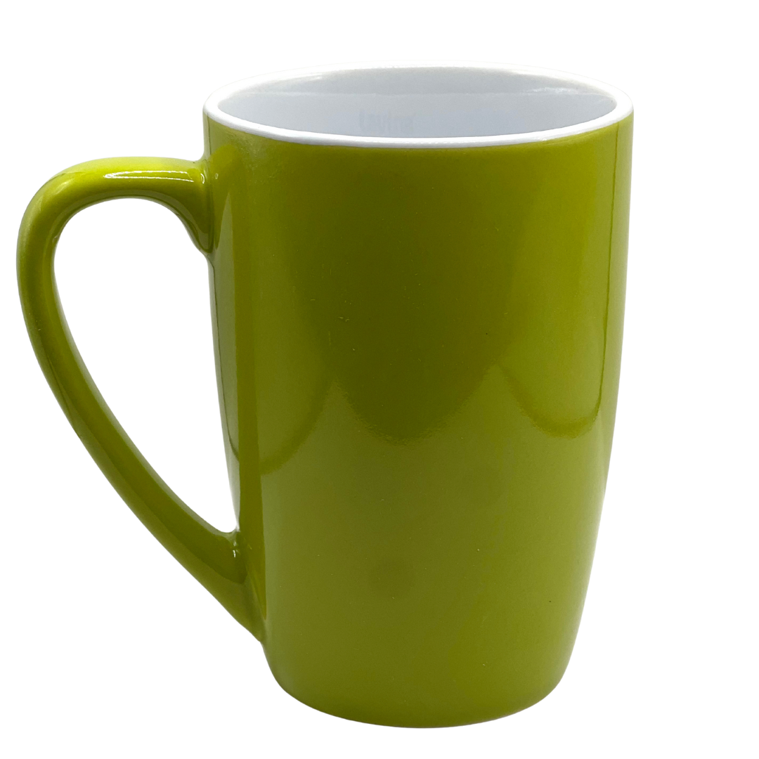 Lavina Icon Mug — green matte ceramic tea mug, product photo