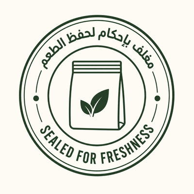 Sealed for freshness badge