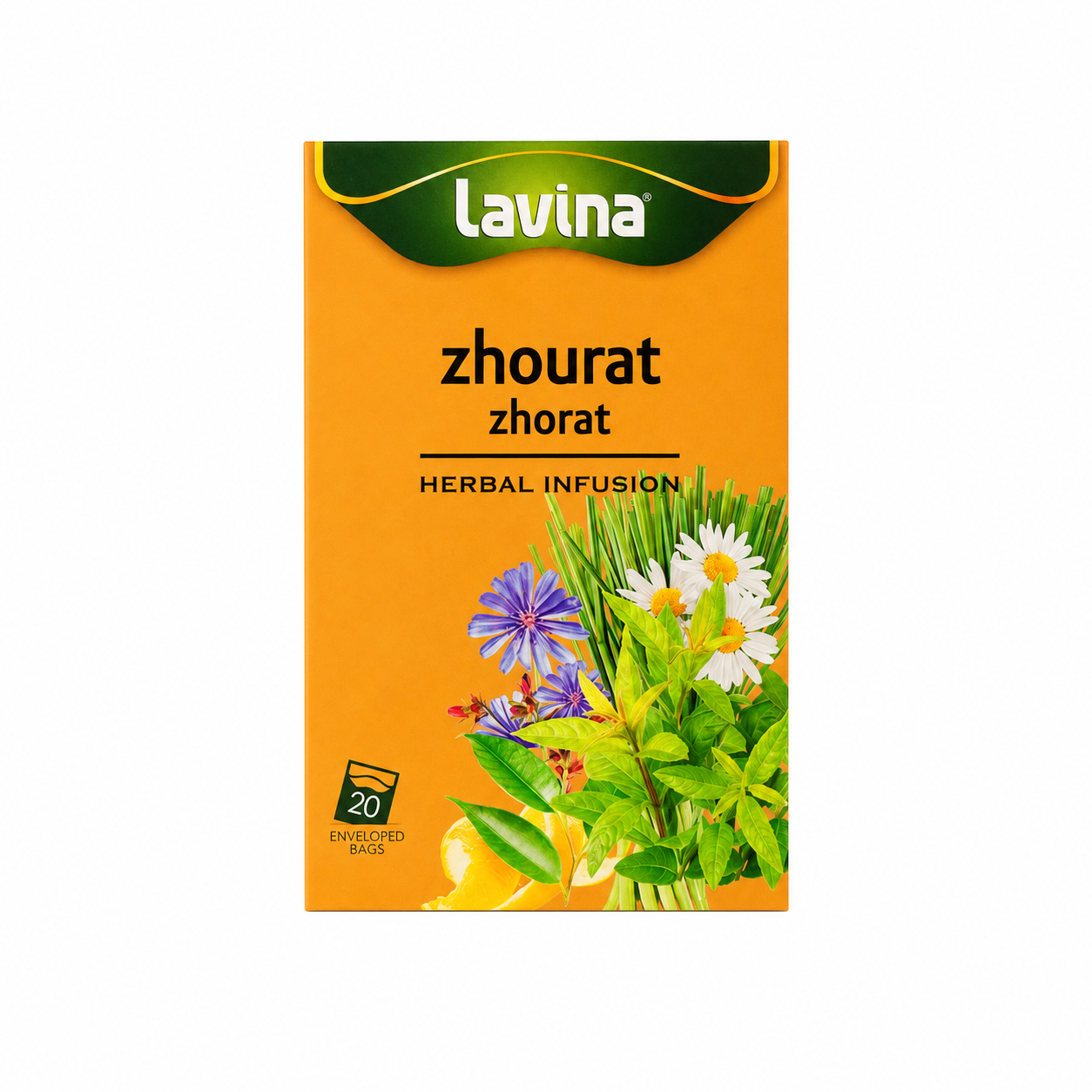 علبة شاي الزهورات من لافينا
